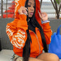 Cyber Y2K Gothic Punk Zip-Up Hoodie Sweatshirt