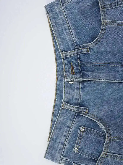 High Waist Vintage Wide-Leg Jeans for 2025
