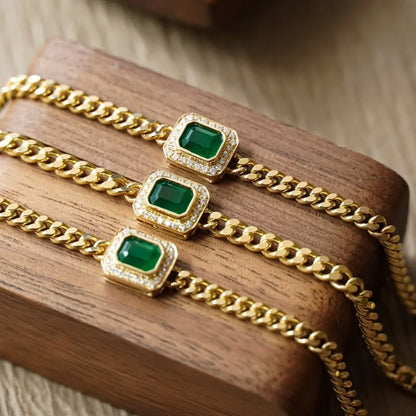 Exquisite 18K Gold Bracelet and Necklace Set Luxury Fine Jewelry