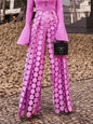 2025 New Spring Hollow Polka Dot Pants Women Fashion