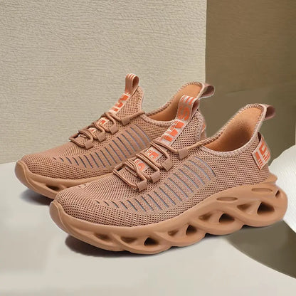 Unisex Men Mesh Breathable Running Women Casual Sneakers Lightweight Sports Family Matching Outdoor Shoes