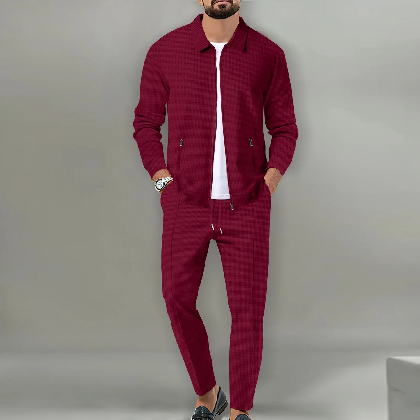 Two-Piece Elegant Sportswear Set