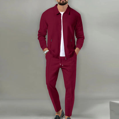 Two-Piece Elegant Sportswear Set