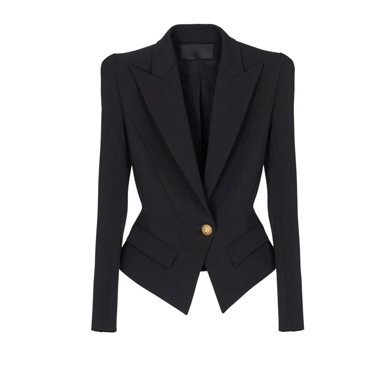 2025 New Autumn Slim Fit Women’s Blazer – a high-end