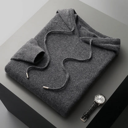 Men’s 100% Merino Wool Two-Piece Knit Set