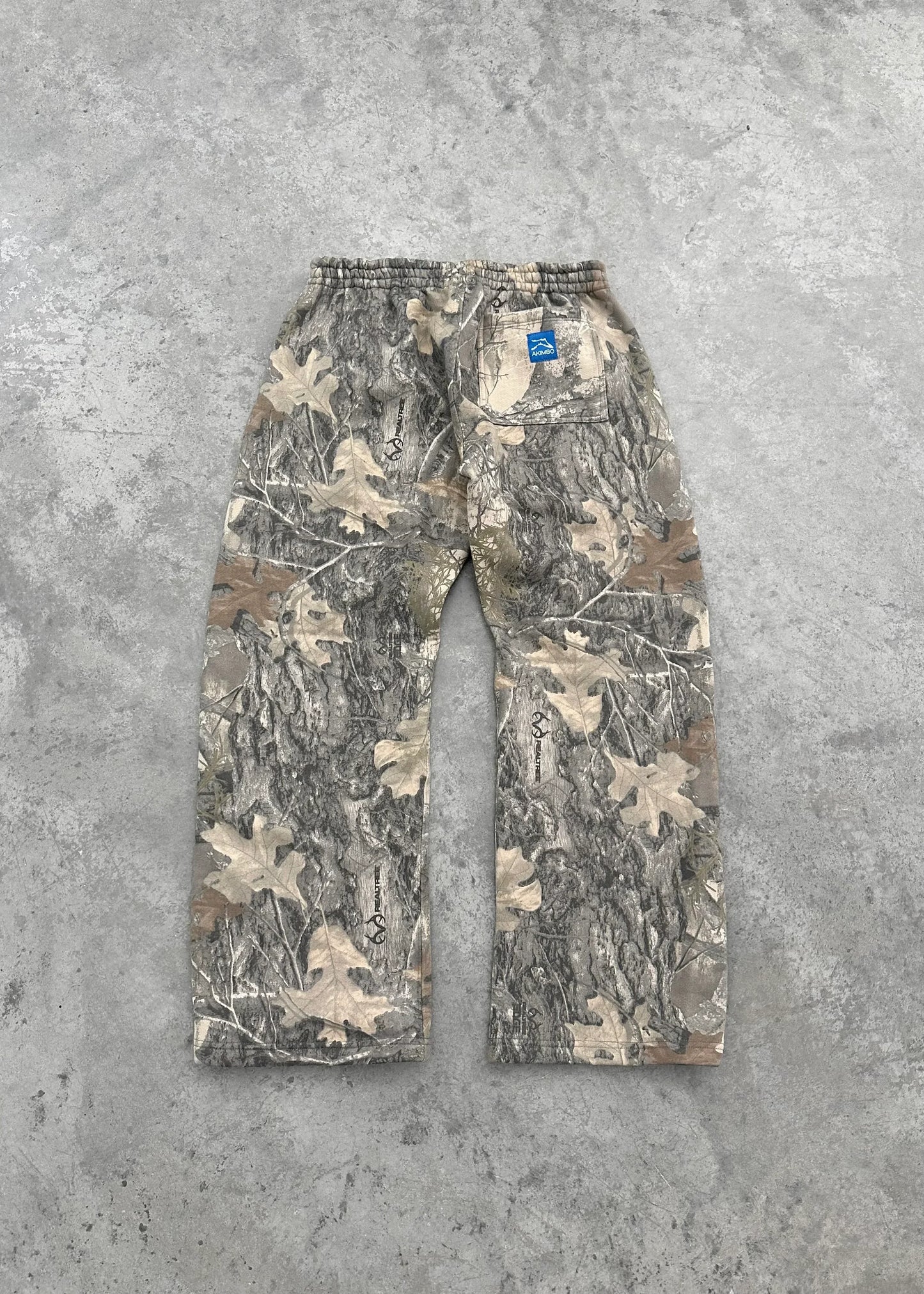 Y2K Streetwear Unisex Camouflage Hip-Hop Oversized Sweatpants