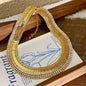 Elegant Vintage Collarbone Oval Portrait Chain Necklace for Women