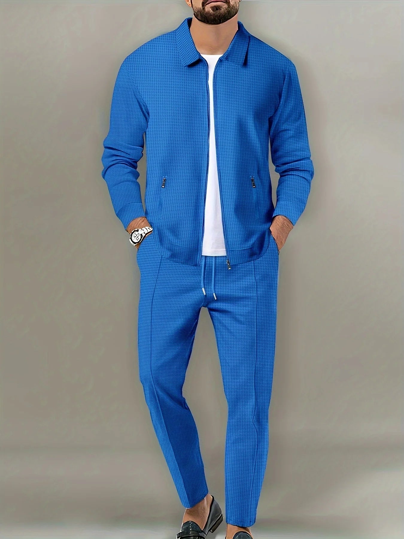 Two-Piece Elegant Sportswear Set