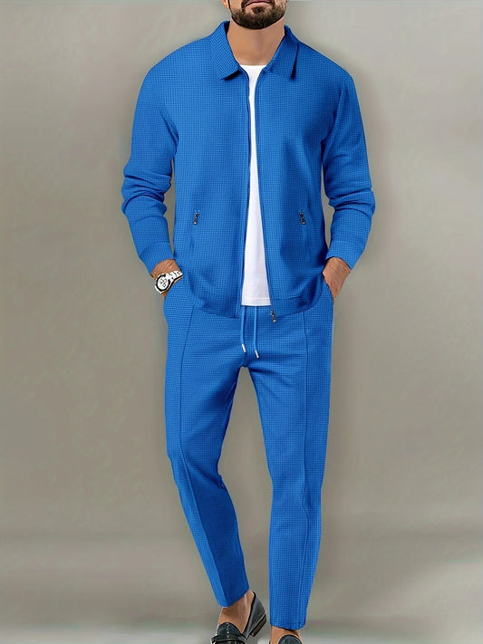 Two-Piece Elegant Sportswear Set