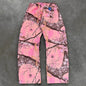 Y2K Trendy Camo Unisex Pants Gothic Retro Branch Camouflage Streetwear