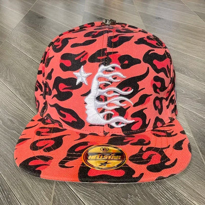 HS Fitted Hat Embroidered Logo Unisex Casual Sports Baseball Cap