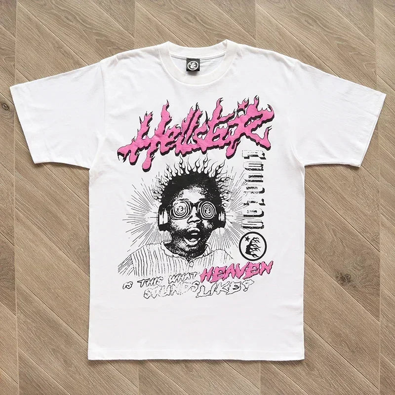 HS Like Heaven Tee ins. fashion short-sleeved T-shirt