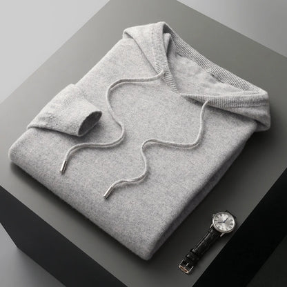 Men’s 100% Merino Wool Two-Piece Knit Set