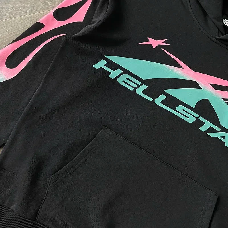HS Sport Sports Hoodie with Big Logo gradient