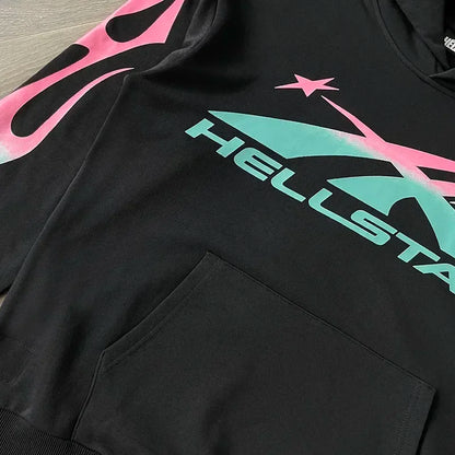 HS Sport Sports Hoodie with Big Logo gradient