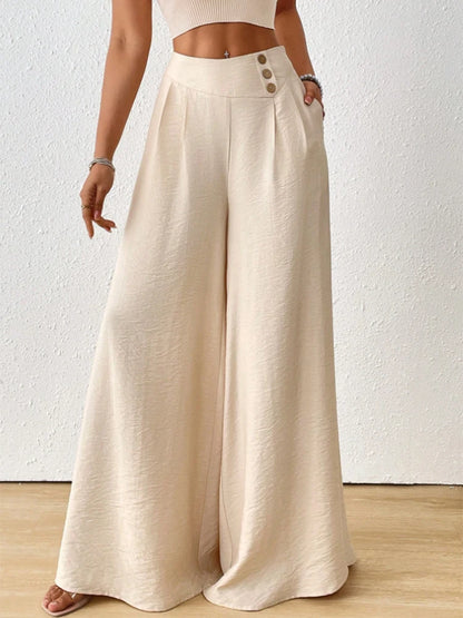 Summer Wide Leg Pants for Women Fashion 2025