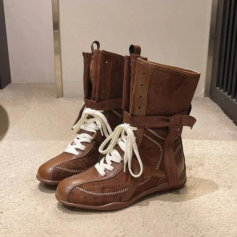 Luxury Vintage Booster Boots retro-inspired design and high-end craftsmanship