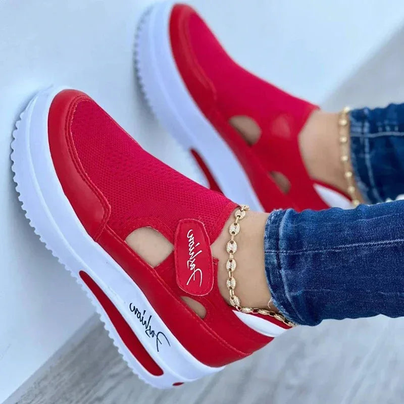 Red Sneakers Women Shoes Woman Tennis Shoes Canvas Shoe Female Casual Shoes