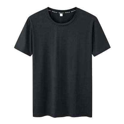 5XL 6XL 7XL T-shirt Men Plus Size Tees 110-175kg Quick Dry Breathable Fitness Running Round Neck Short Sleeve Oversized Tops