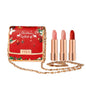 Makeup Korean Matte Lipstick Set Waterproof Long Lasting Leather Bag Velvet Vitamin Lip Gloss Kit Box
