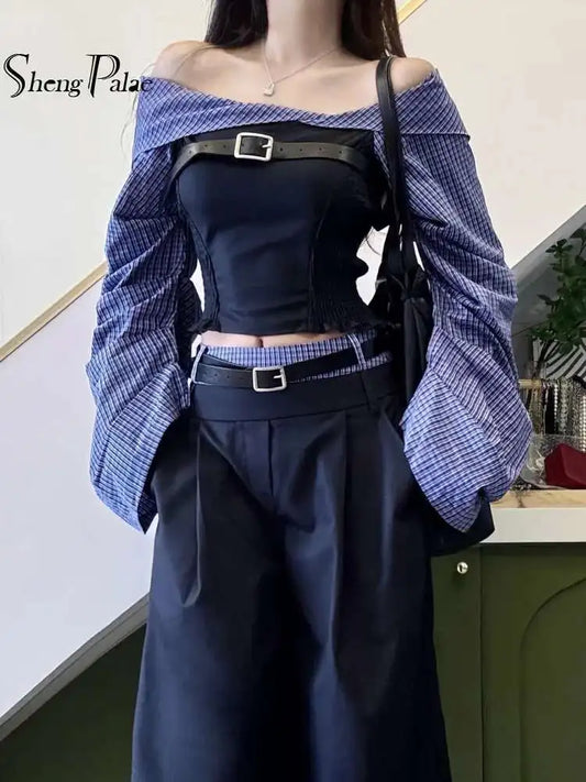 New Spring Stylish Off Shoulder Top for Women 2025