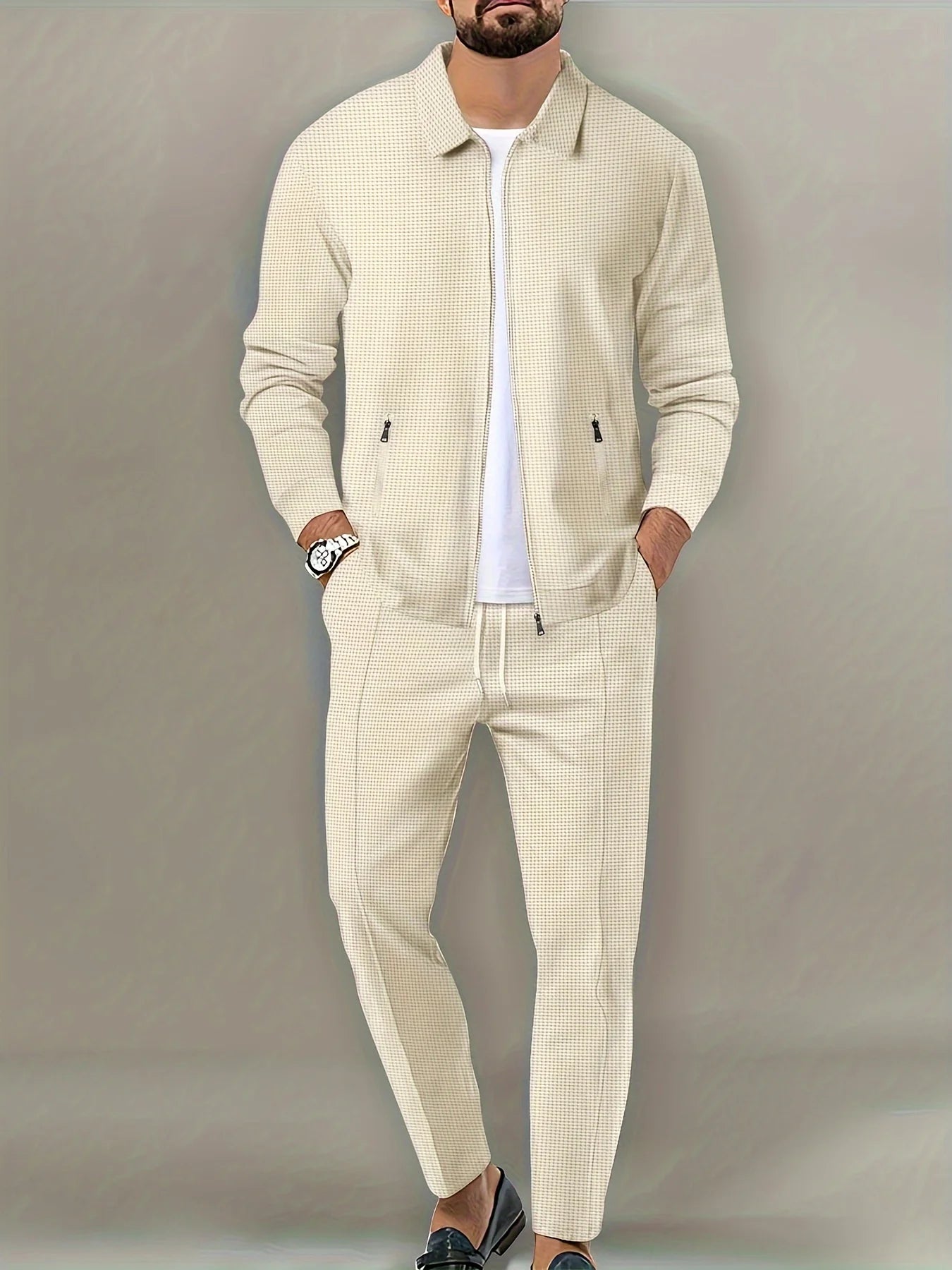Two-Piece Elegant Sportswear Set