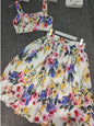Spring and Summer Women's New Printed Two-Piece Suit