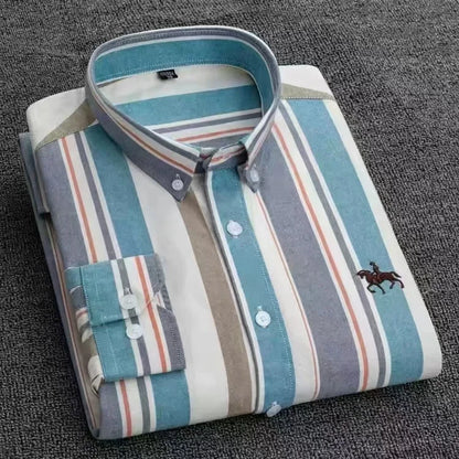 Business Casual Shirt for Men Large size Full 100% Cotton
