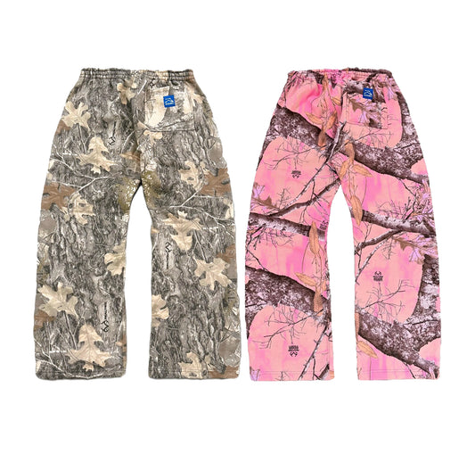 Y2K Trendy Camo Unisex Pants Gothic Retro Branch Camouflage Streetwear