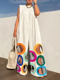 Women's Summer Colorful Circle Cutouts Hollow Out Jumpsuits Casual Elegant Jump Suits 2025