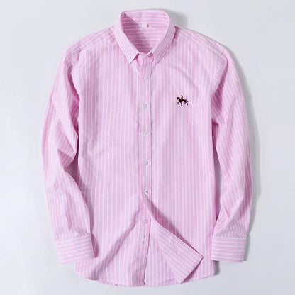 Business Casual Shirt for Men Large size Full 100% Cotton