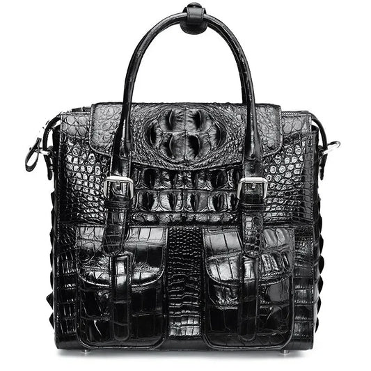 New Fashion Laptop Bag – Alligator Genuine Leather Men's Briefcase