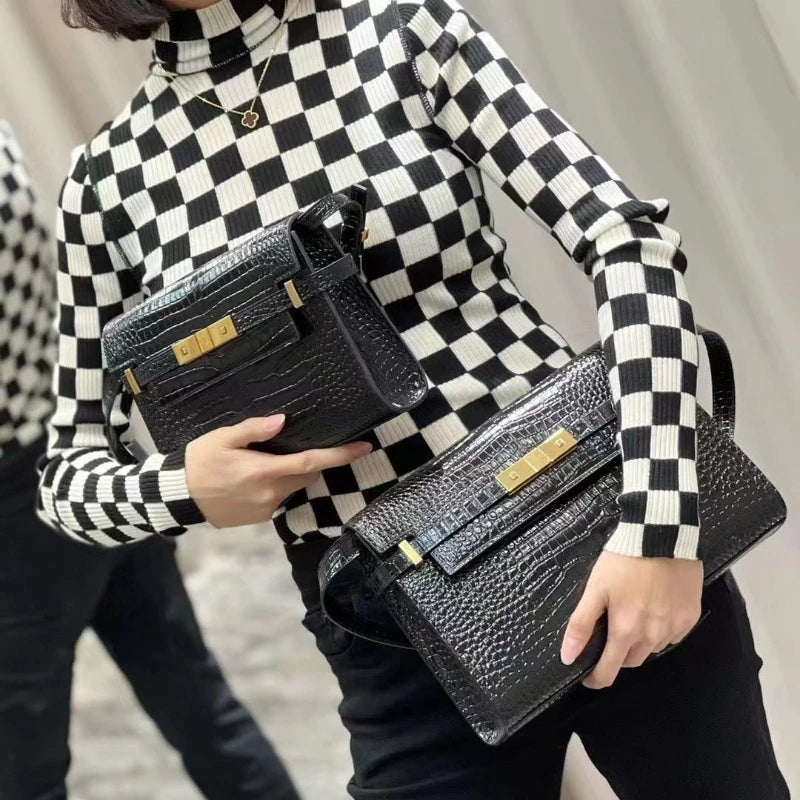 Women's Luxury Designer Handbag 2025 – Premium Real Leather Bag