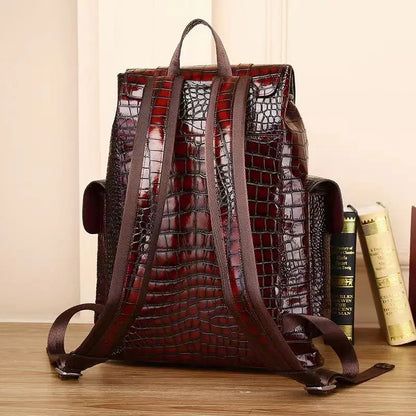 2025 New Arrival Natural Real Leather Backpack
