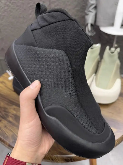 Men's Spring Fashion Outside Walking Shoes Breathable Comfortable Casual Fabric Shoes