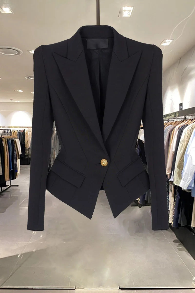 2025 New Autumn Slim Fit Women’s Blazer – a high-end