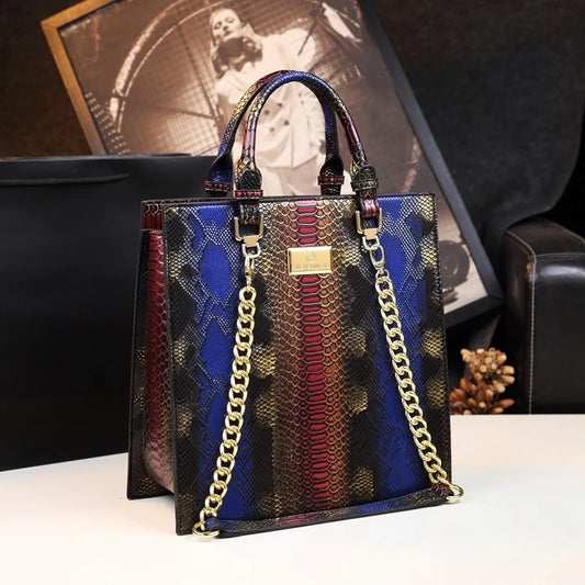 2025 New Luxury Cowhide Leather Women’s Handbag