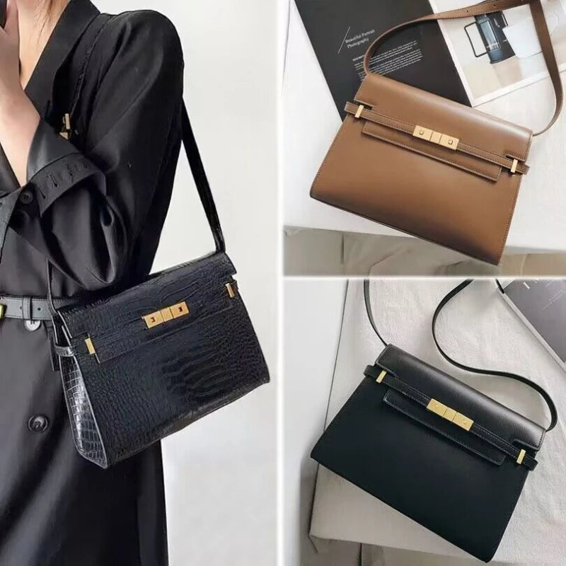 Women's Luxury Designer Handbag 2025 – Premium Real Leather Bag