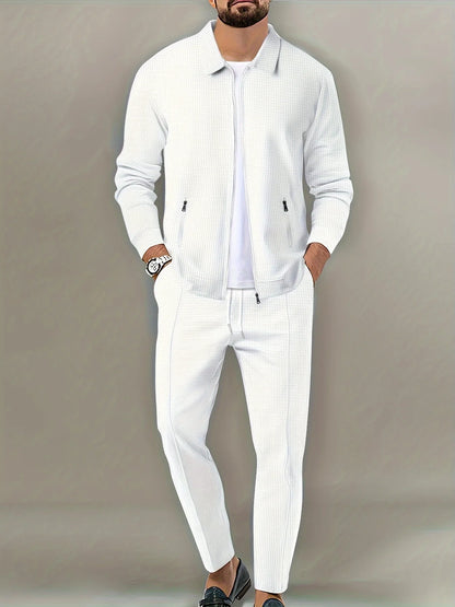 Two-Piece Elegant Sportswear Set