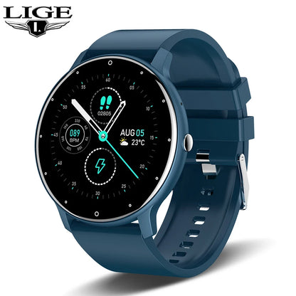 Smart Watch Women Men Full Touch Screen Bluetooth 5.2 Call Waterproof Watches Sports Fitness Tracker New