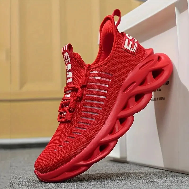 Unisex Men Mesh Breathable Running Women Casual Sneakers Lightweight Sports Family Matching Outdoor Shoes