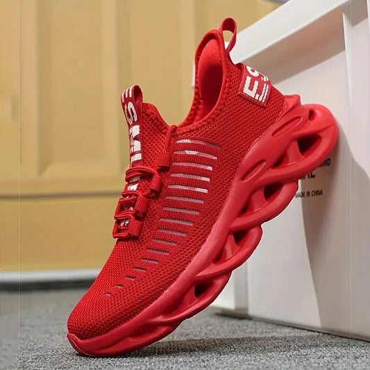 Unisex Men Mesh Breathable Running Women Casual Sneakers Lightweight Sports Family Matching Outdoor Shoes