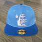 HS Fitted Hat Embroidered Logo Unisex Casual Sports Baseball Cap