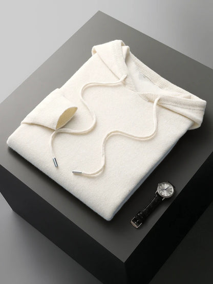 Men’s 100% Merino Wool Two-Piece Knit Set