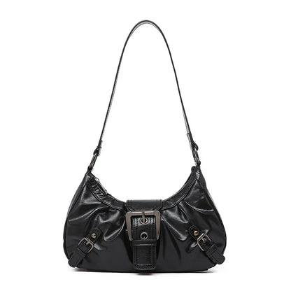 Y2K Retro Pleated Hobo Shoulder Bag
