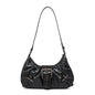 Y2K Retro Pleated Hobo Shoulder Bag