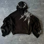 Y2K Harajuku Retro Hoodie for Unisex American Street Hip-hop