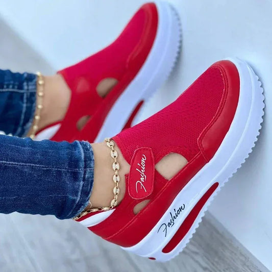 Red Sneakers Women Shoes Woman Tennis Shoes Canvas Shoe Female Casual Shoes