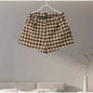 2025 Retro Plaid Women's Casual Chic Set
