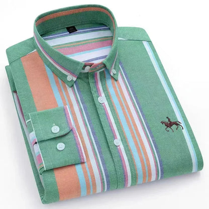 Business Casual Shirt for Men Large size Full 100% Cotton